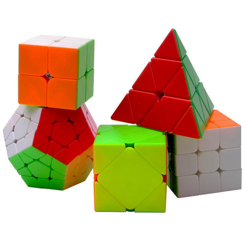 Цветной треугольник Dodecahedron 2*2*2 3*3*3 алмазная Магическая головоломка гладкая