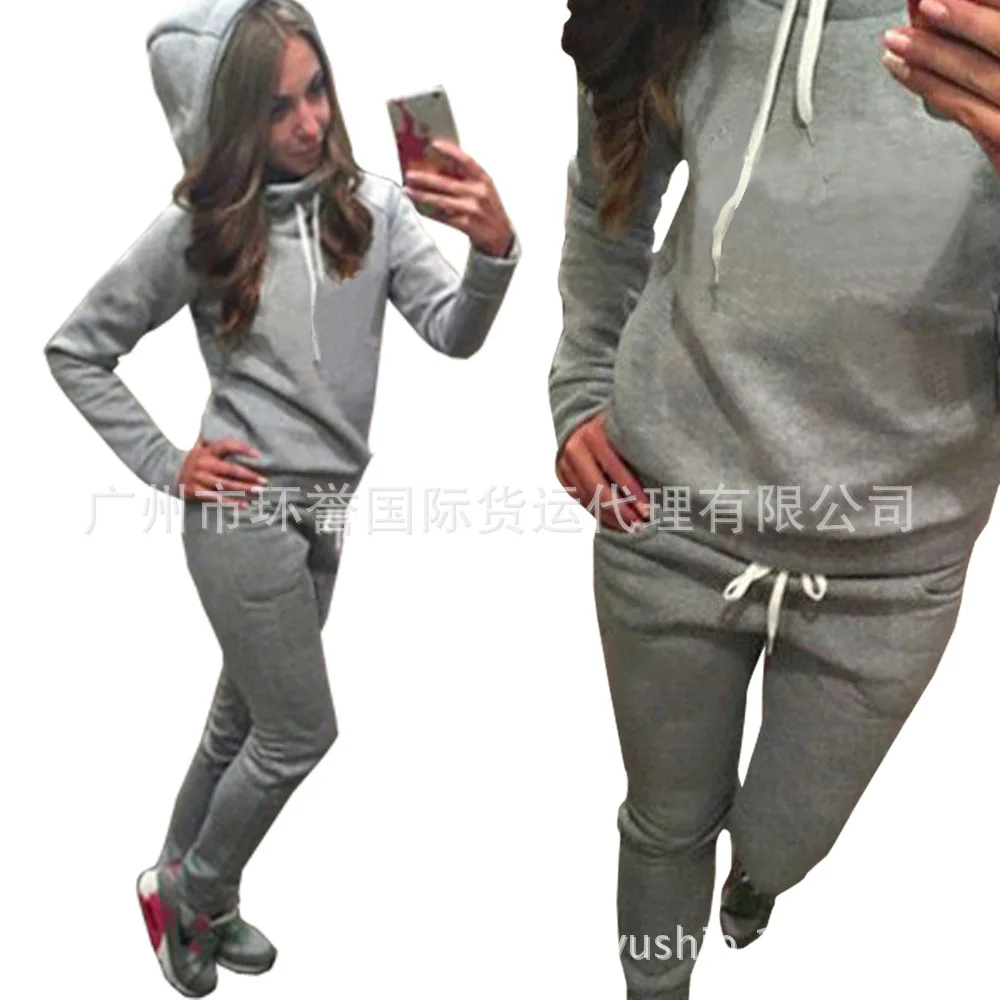 2017 Women's New Casual Autumn Winter Tracksuit Women New