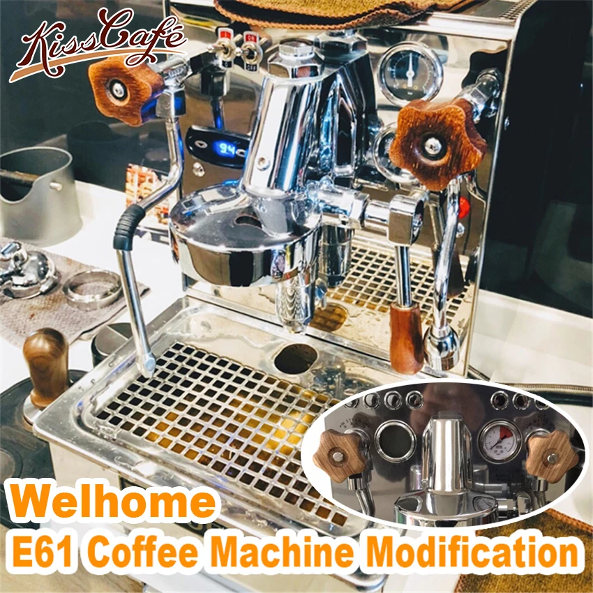 1 комплект кофемашина модификация для EXPOBAR E61 инструменты с деревянной ручкой