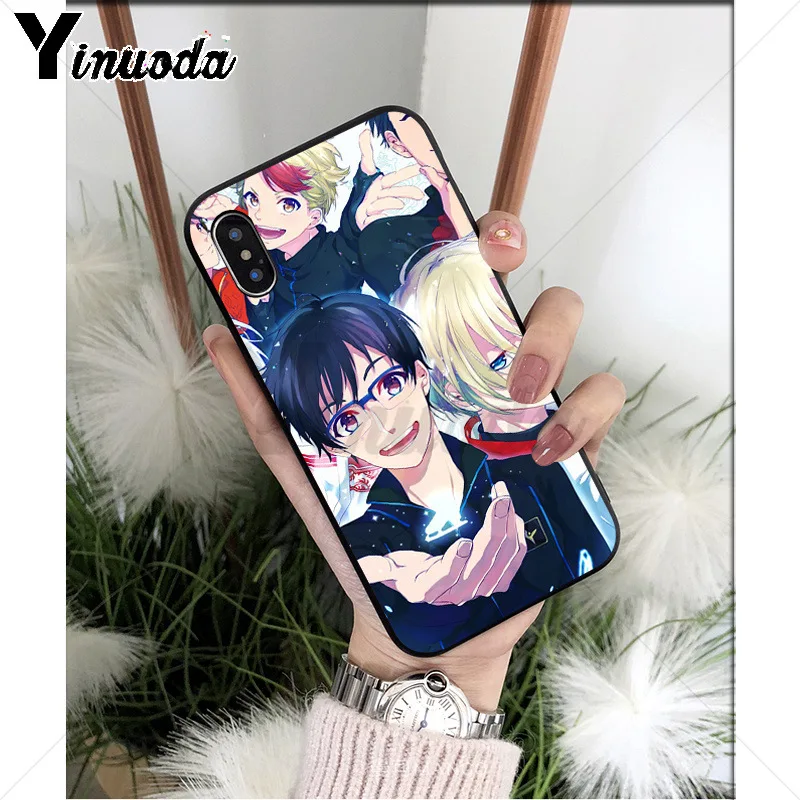 Yinuoda Anime Yuri on ice TPU Soft Phone Accessories Cell Phone Case for iPhone 8 7 6 6S Plus X XS MAX 5 5S SE XR Cellphones Yinuoda Anime Yuri on ice TPU Soft Phone Accessories Cell Phone Case for iPhone 8 7 6 6S Plus X XS MAX 5 5S SE XR Cellphones