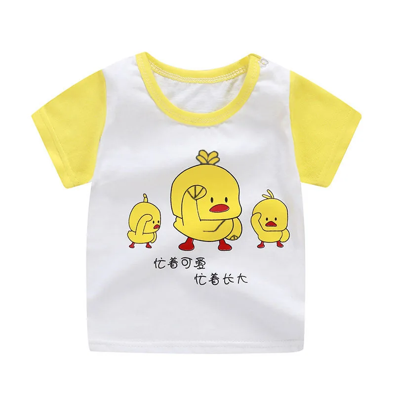 

Popular Baby Boy Summer Cartoon Clothes Baby Girl Hot Selling Short Sleeves