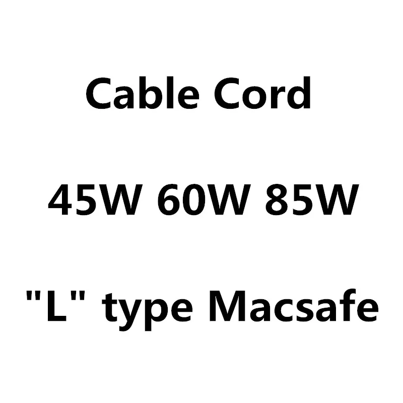 

Youpin New 45W 60W 85W MacSaf *1 L-Tip Laptop Power Adapter Charger For Apple MacbooK Air Pro 11" 13" 15" 17