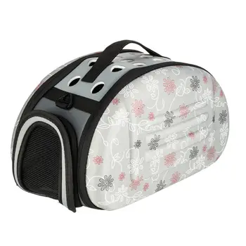 

Pet Small Dog Cat Sided Carrier Travel Tote Bag Cage Crates EVA Folding Handbag US Warehouse Drop Shipping Available