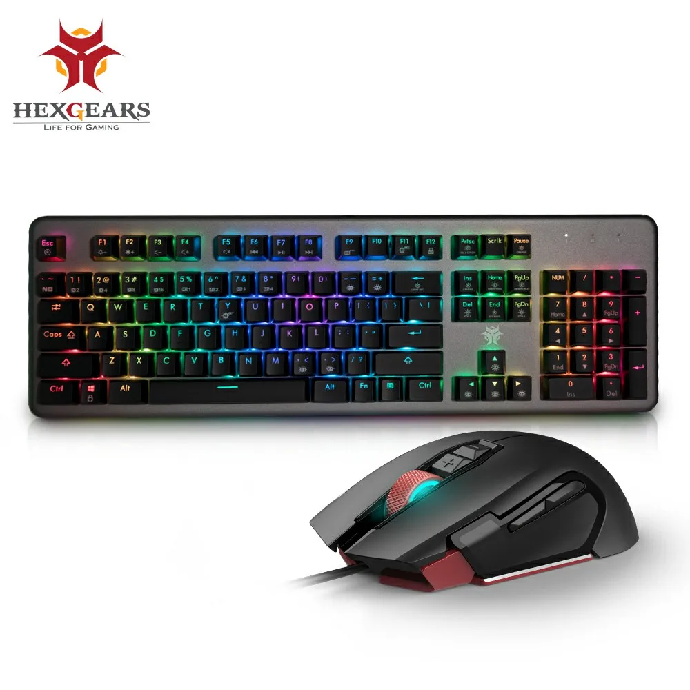 HEXGEARS 6000 Keyboard Mouse Set Keyboard Mouse Combo GM201 Mouse Mechanical Keyboard with Backlight RGB Macro Mechanical Mouse HEXGEARS 6000 Keyboard Mouse Set Keyboard Mouse Combo GM201 Mouse Mechanical Keyboard with Backlight RGB Macro Mechanical Mouse