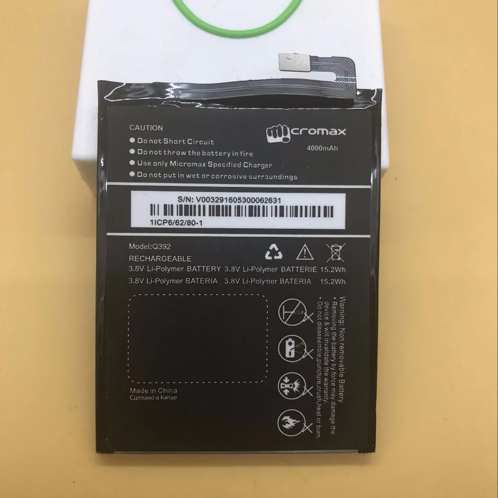 4000 mAh батареи мобильного телефона подходят для Micromax Q392 | Мобильные телефоны и