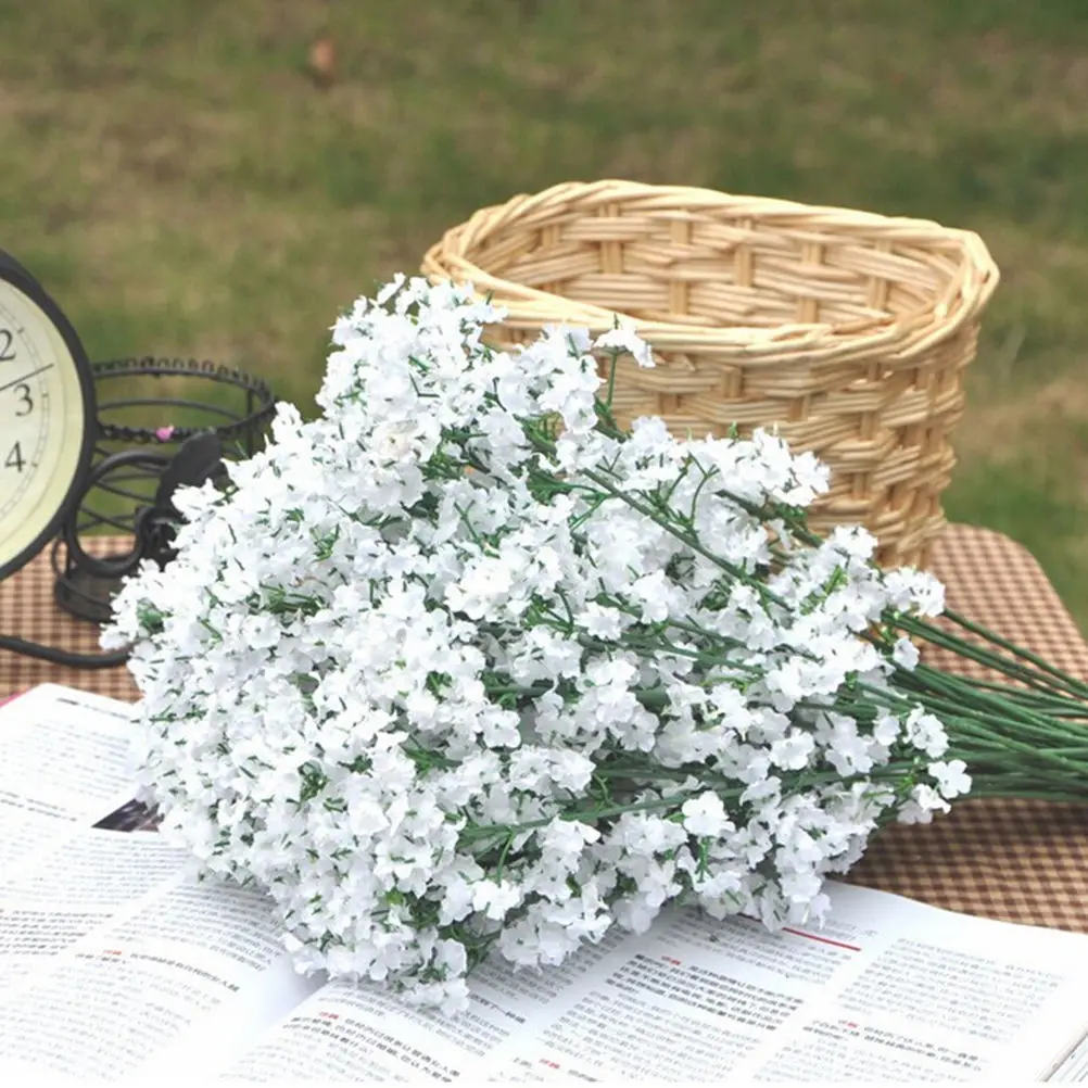 

Artificial Gypsophila Baby's Breath Silk Baby Breath Flowers Bouquet Fiori Artificiali Per La Cerimonia Nuziale Decoration