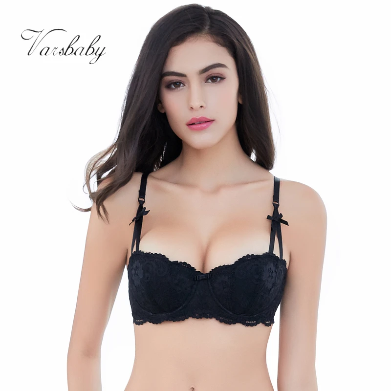 Varsbaby Sexy lace bra half cup thin cotton women bras Varsbaby Sexy lace bra half cup thin cotton women bras