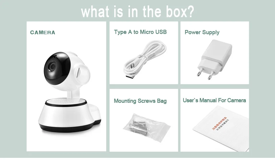 HD 720P IP Camera Wifi Camera Wireless P2P Security Surveillance Camera Night Vision IR Robot Baby Monitor