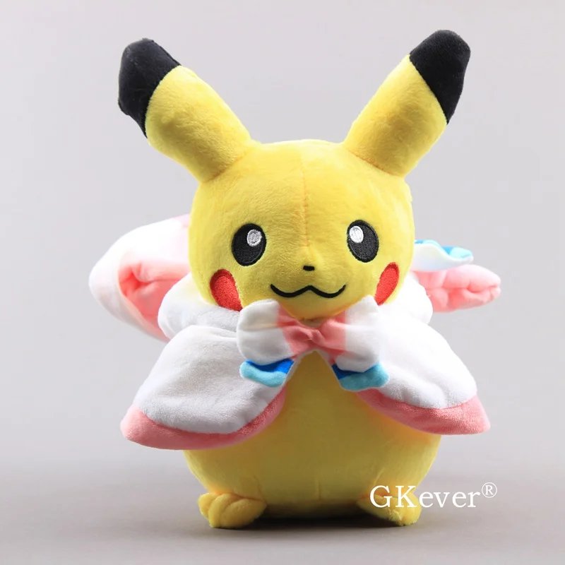 10 Стили Пикачу Косплей Eevee Jolteon Пикачу в Vaporeon плащ серия Пикачу куклы мягкие куклы Sylveon игрушки 1" 28 см - Цвет: Sylveon