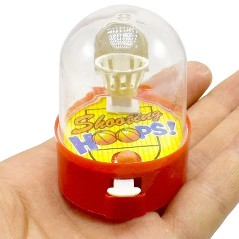 

3Pcs Developmental Basketball Machine Anti-stress Player Handheld Children Basketball shooting Decompression Toys Mini DIY