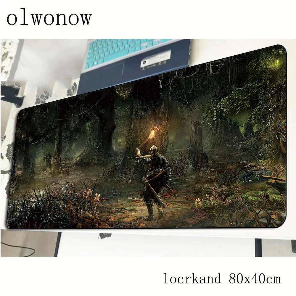 Игровой коврик для мыши Dark Souls 800x400x3 мм с HD рисунком игровой крутой новый