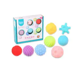 8 шт./компл. ребенок мяч текстурированная Multi Ball набором развивают тактильные игрушка для развития осязания Детские сенсорный