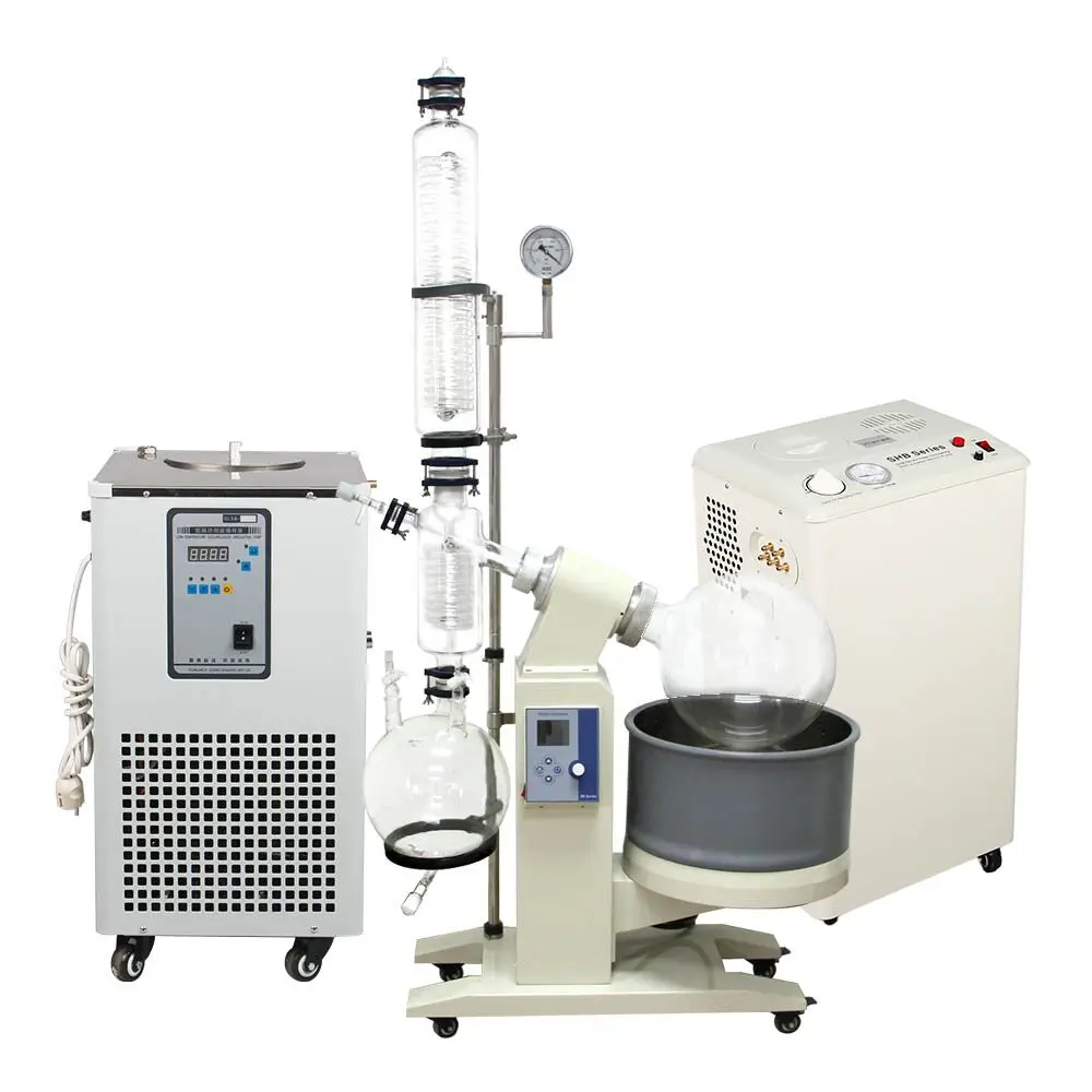 

20L Automatic Rotary Evaporator(Rotovap) with Chiller & Vacuum Pump