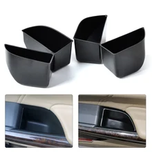 Citall 4 шт. Черная передняя и задняя дверь подлокотник вторичный ящик для хранения Контейнер держатель для Honda Accord 2008 2009 2010 2011 2012