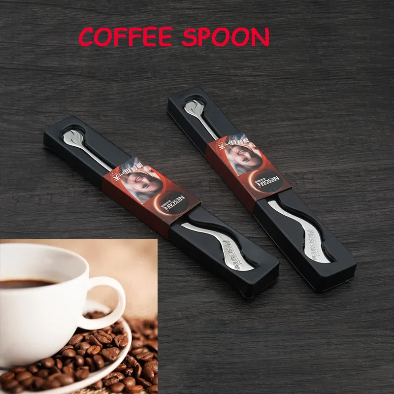 6 шт./компл. кофейная чайная ложка c длинной ручкой из нержавеющей стали Коктейльные ложки для мороженого