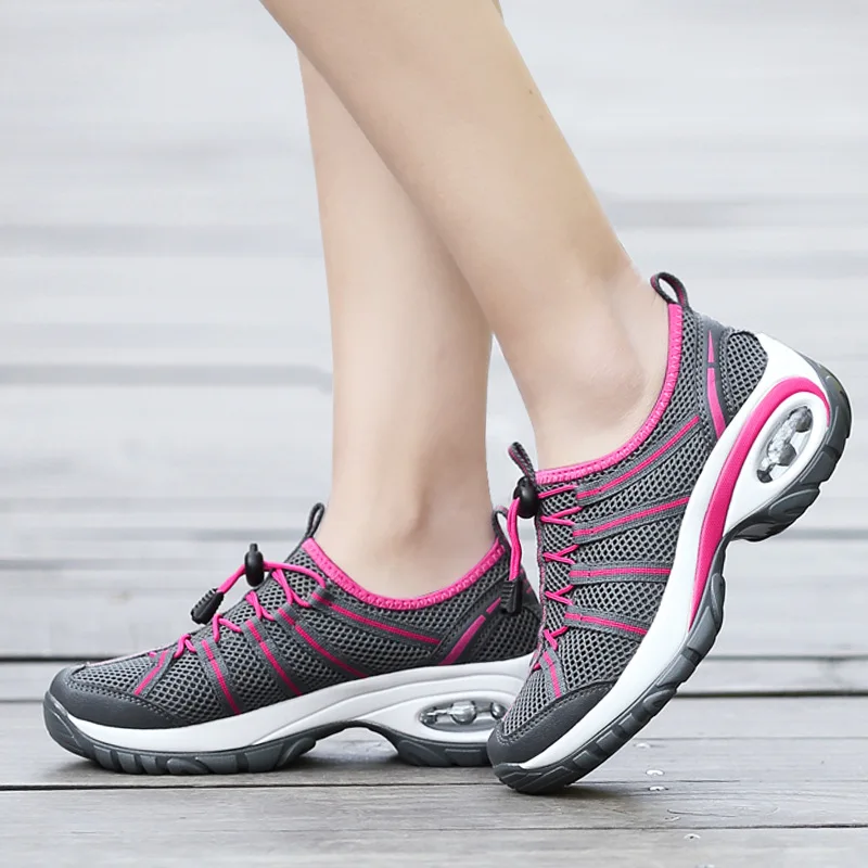 

2018 Outdoor Women Running Sports Shoes Sneakers SPring Summer Breathable Mesh trainers women Sport Shoe Shoes Woman Shose