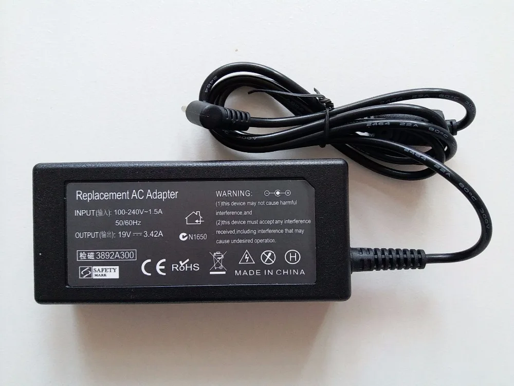 65W AC Adapter Charger Power Cord for Acer Chromebook 15 C910 A11-065N1A