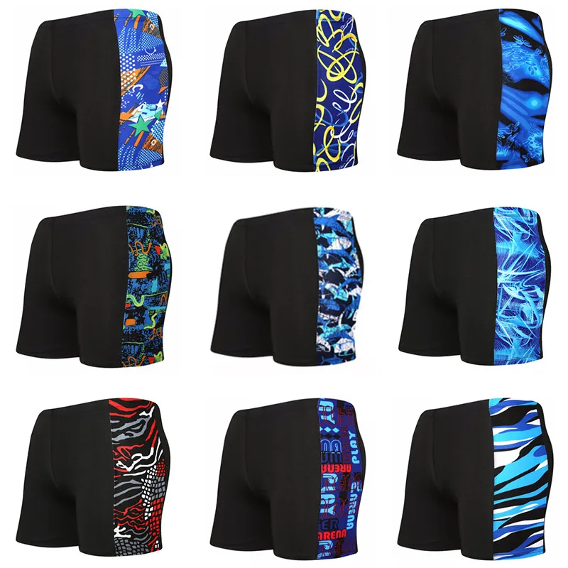 

Men Swimwear Pants Summer Sexy Beach Shorts Swim Shorts Trunks New Swimsuit Men's Swimming Trunks Boxer Briefs