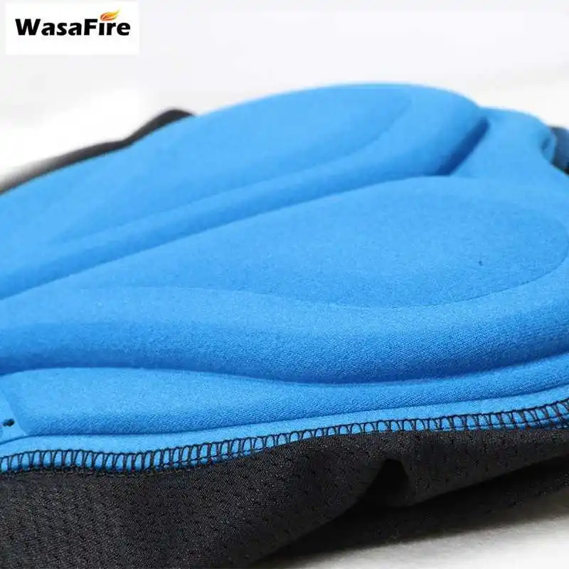 WasaFire, велосипедные шорты, мужские, дышащие, с 3D подкладкой, велосипедное нижнее белье, шорты для MTB, шоссейного велосипеда, кемпинга, велосипедного костюма, хлопковый материал