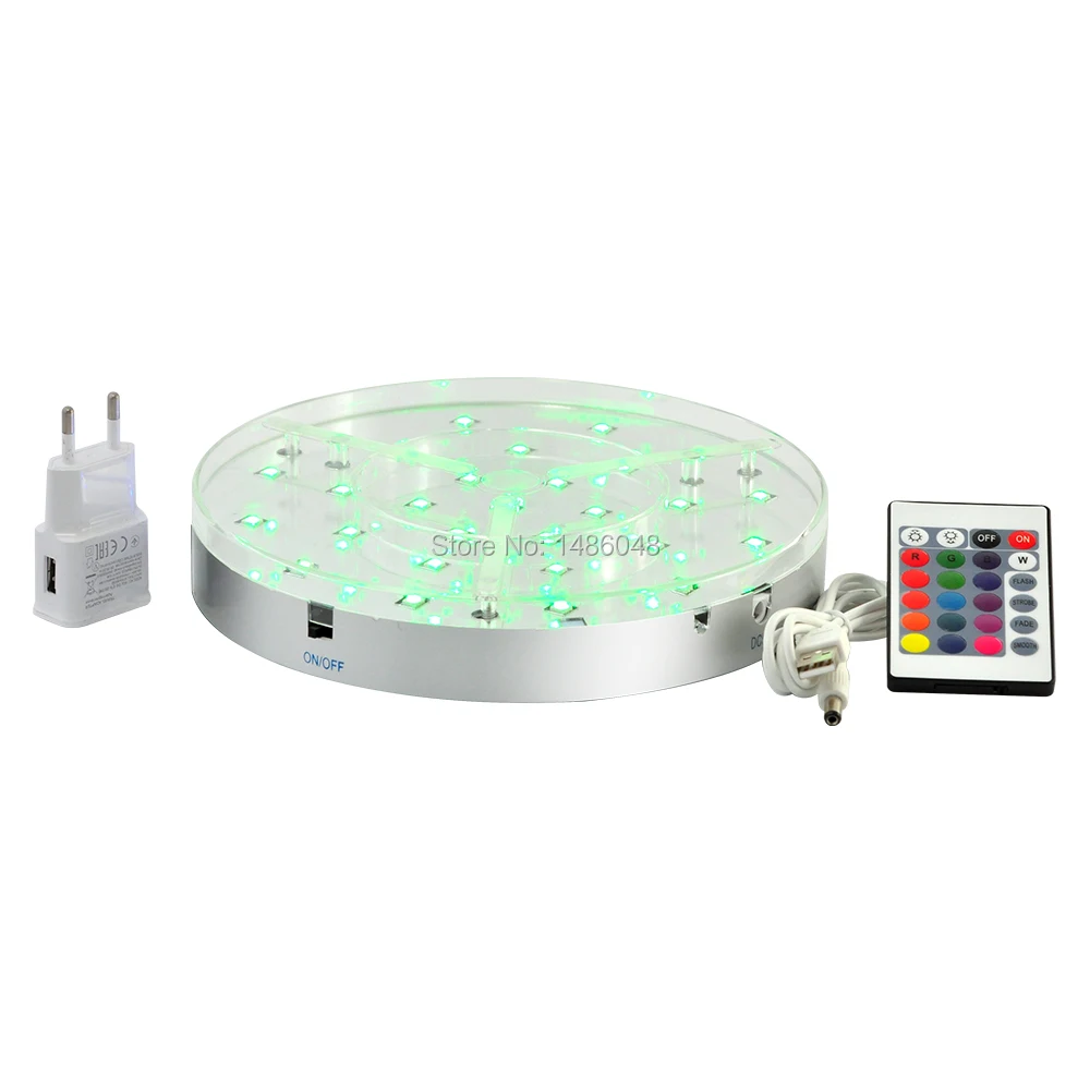 30Pcs*8INCH LED light base for wedding party centerpieces holiday party
