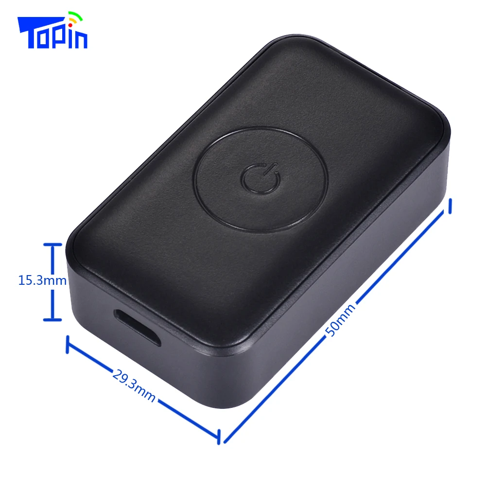 TOPIN G03 Mini GPS Tracker Wifi LBS GPS Locator Web APP Tracking Voice Recorder For Children Car Vehicle GPS Locator GSM Tracker