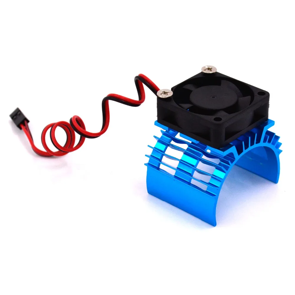 RC Model Car Cooling Fan Aluminum Heat Sink Fit 540 550 Motors 7016