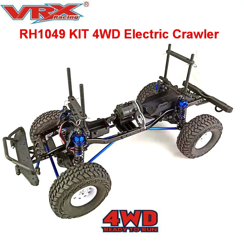 Радиоуправляемый гусеничный VRX RH1049 набор 1/10 масштаб 4WD Электрический радиоуправляемый автомобиль, без электроники, в комплекте автомобильный корпус, игрушки на детский Радиоуправляемый автомобиль