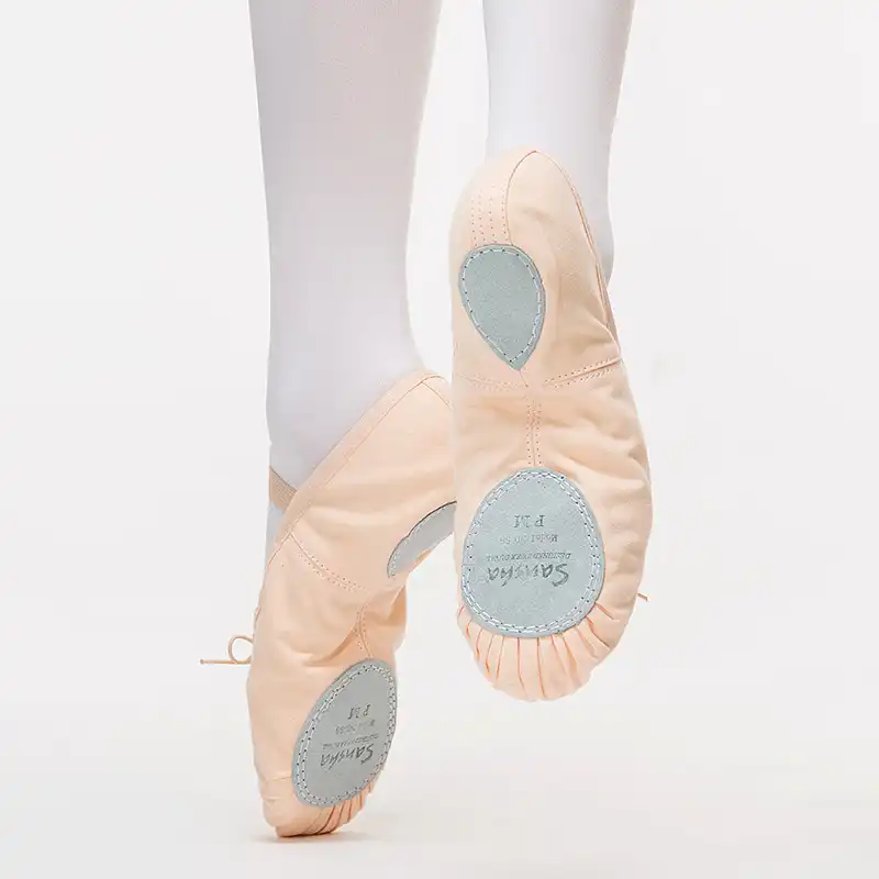 baby girl white ballet shoes