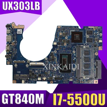 شراءاللوحة الأم للكمبيوتر المحمول XinKaidi UX303LB ل ASUS UX303LNB UX303LN UX303L اختبار اللوحة الرئيسية الأصلية 4GB RAM I7-5500 وحدة المعالجة المركزية GT840M اختبار OK