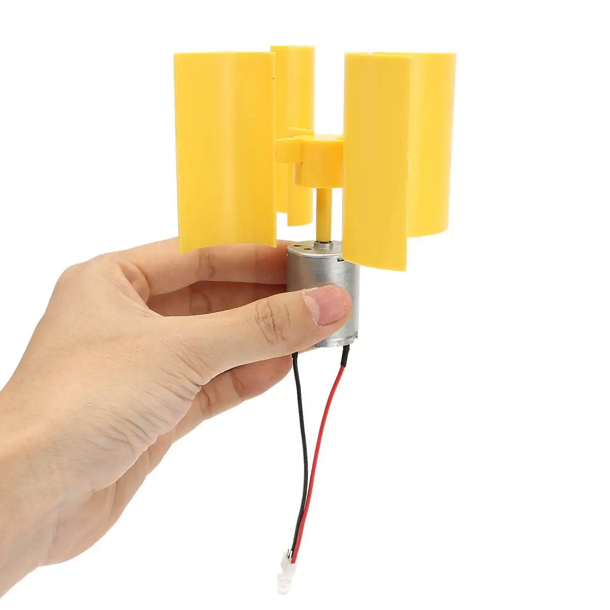 

100 Set DC5.5V 100mA 6000 rev/min Vertical Micro Wind Turbines Generator Small DC Motor Blades DIY