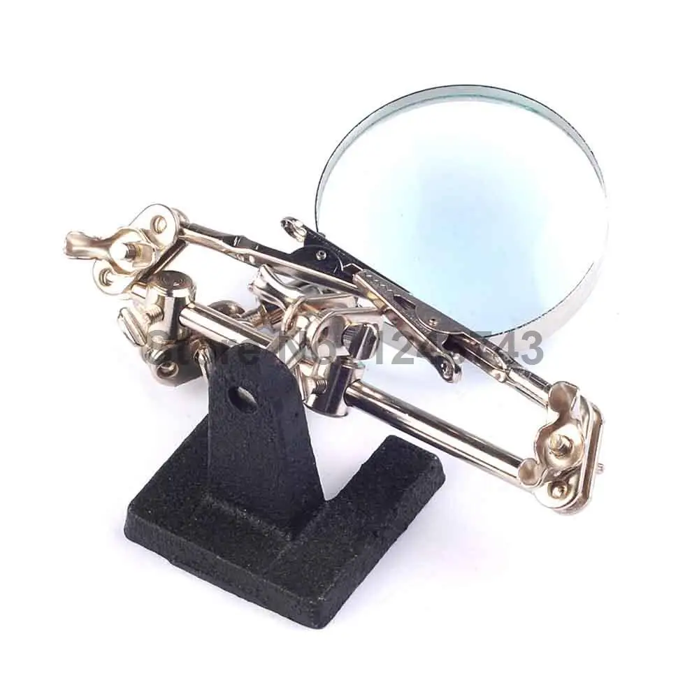5x Zoom BEST 168Z Desktop Magnifier Magnifying Glass with Clip for Cell