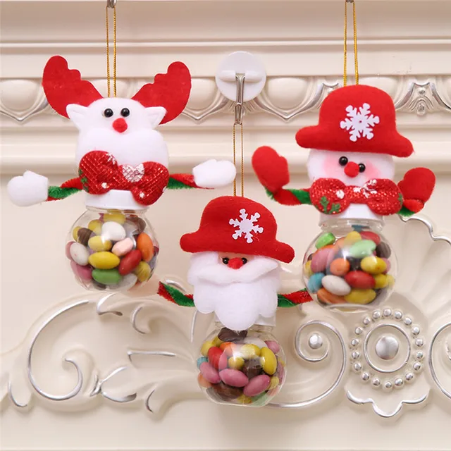 new arrival santa claus snowman elk christmas candy packaging christmas candy jar decoration wholesale free shipping - Christmas Candy Jar Decorations new arrival santa claus snowman elk christmas candy packaging christmas candy jar decoration wholesale free shipping - Christmas Candy Jar Decorations