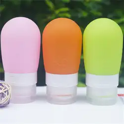 Силиконовые контейнеры для розлива Путешествия бутылки с косметическими шампунями гель для душа экструзии ванной жидкой пены бутылки для