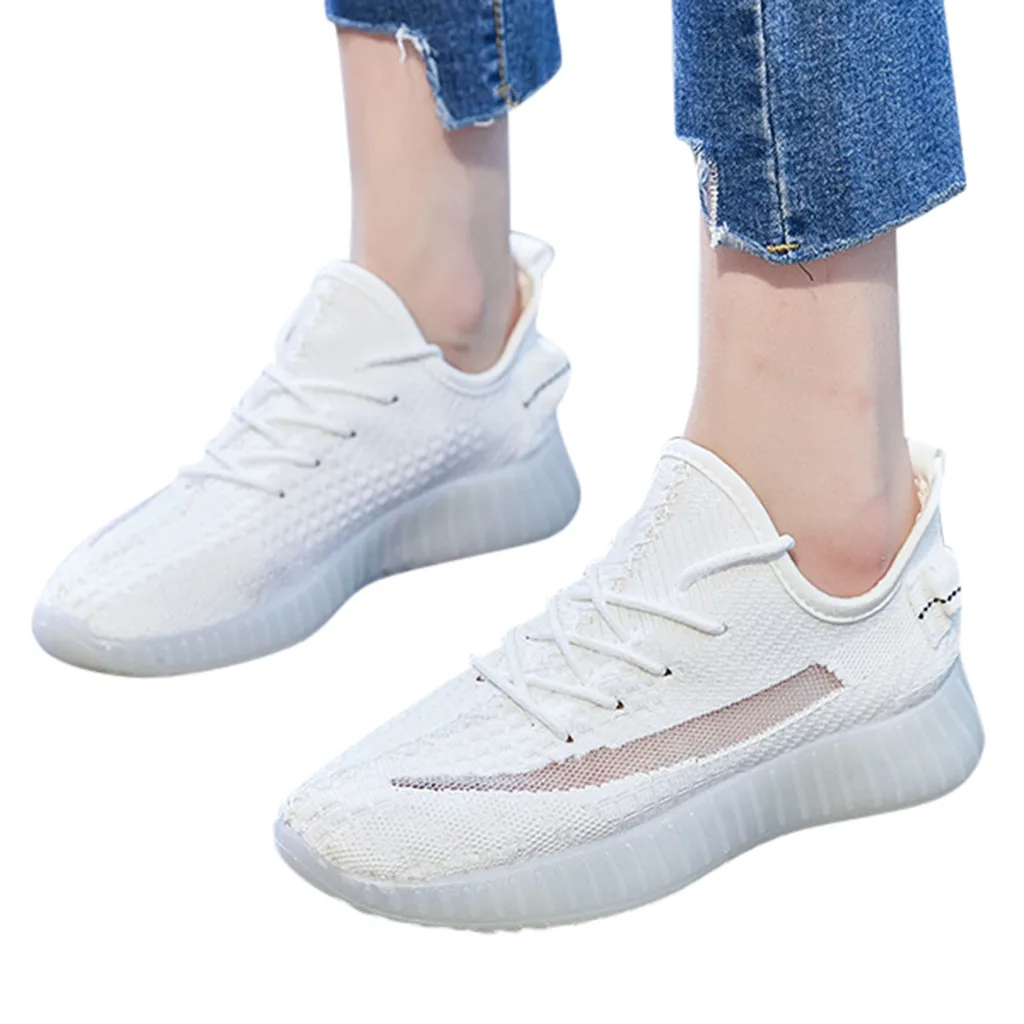 

Casual Women's Mesh Lightweight Breathable Sport Running Shoes platform Sneakers professional running shoes for women
