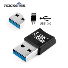 Rocketek USB Card 3.0 Память Читатель Адаптер высокое качество 5 Гбит Super Speed Card Reader для TF, micro SD, SDXC бесплатная доставка