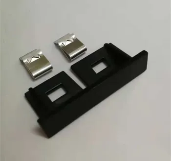 

50X Metal Chrome matt silver black Front Grill Grille Emblem Badge Chromed mount for Audi Sline S Line A4 A4L A5 A6L S3 S6