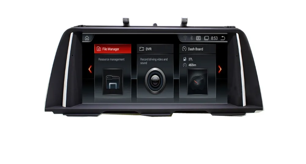 JSTMAX 10 25 &quotPX6 Android 9 0 Автомобильный GPS Navi Радио плеер для BMW 5 серии F10 F11 2011 2012 CIC 2013 2017