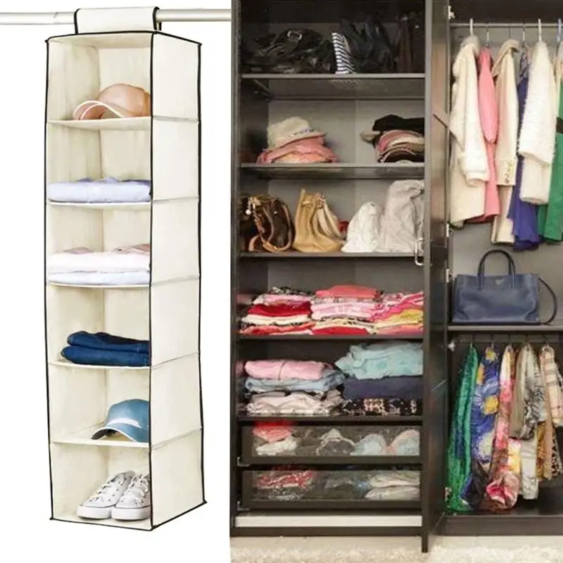 1 хранилище ПК сумка Шкаф висячая ткань мешок для компактного хранения ...