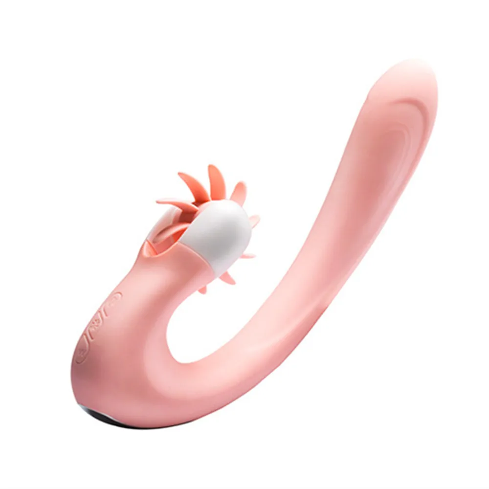 20 Speed Famale Kylin Vibrator Rotating Heating Tongue G Spot Dildo Clitoris Stimulator USB Adult Sex Toys for Women Masturbator (2)