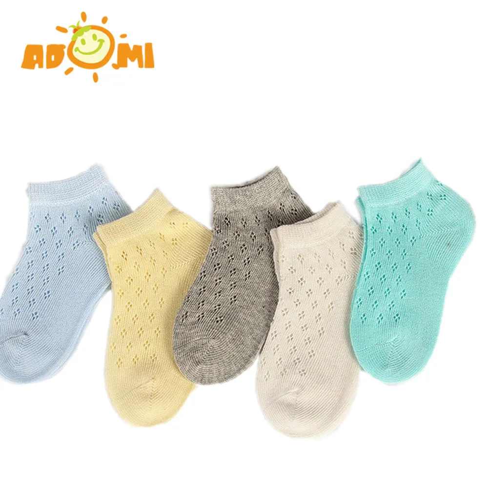 ADOMI Baby Gir Boys Socks New Soft Newborn Baby Infant Girl Boy Cotton Socks 06T Ankle Socks 5