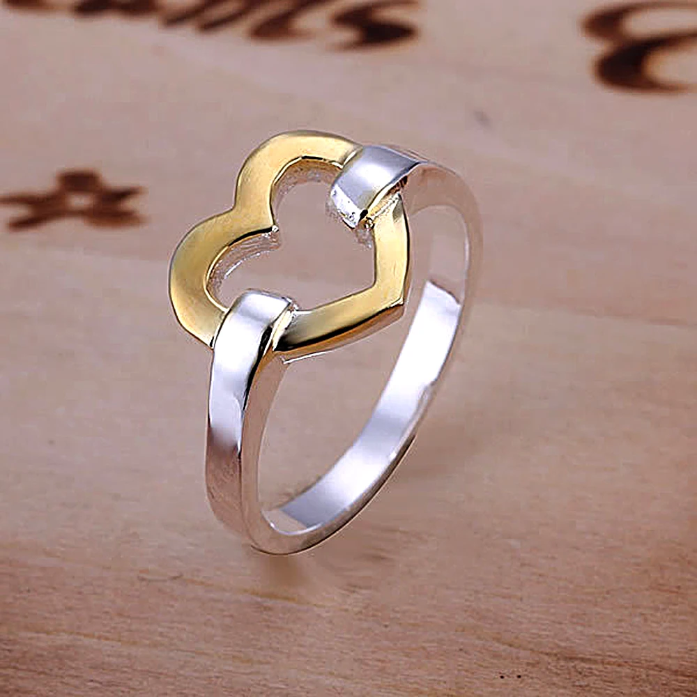 кольцо золото артикул к1317015. кольцо талант 585 из золота с фианитами с сердечками. кольцо сердечками золотое без камней. свадебные кольца с рубином. кольцо с двумя сердцами.