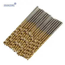 Top Selling 100pcs/Set Titanium Coated 1.5mm-10mm High Speed Steel HSS Drill Bit SET Tool Best Price