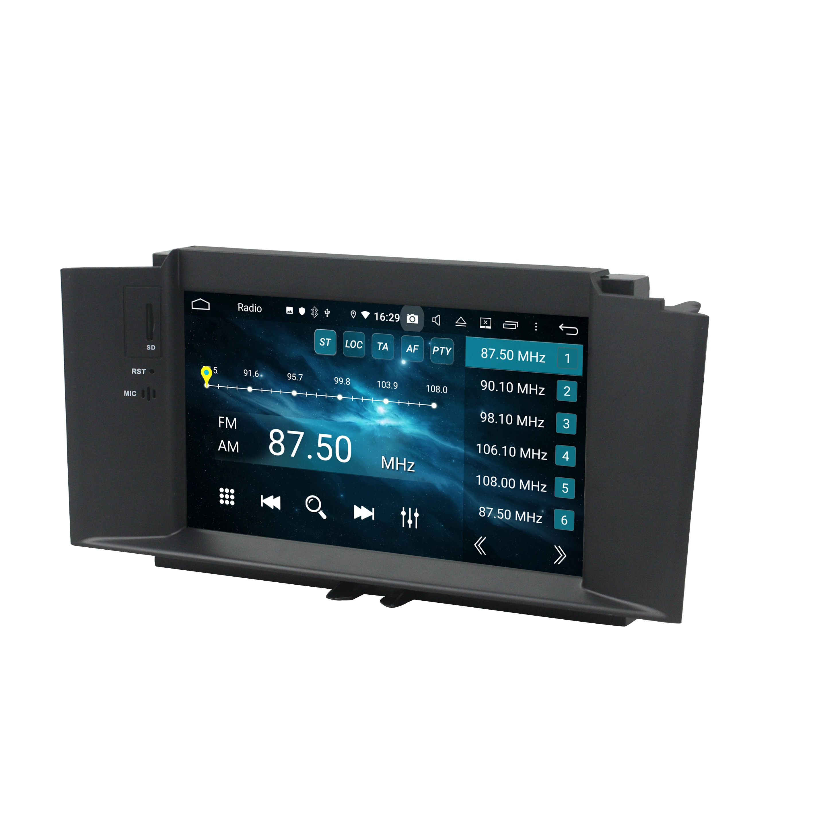 CarPlay &amp Android Auto DSP PX6 7&quotAndroid 10 Car Radio DVD GPS Bluetooth 5.0 WIFI for Citroen C4 2012-2014 Multimedia Player |