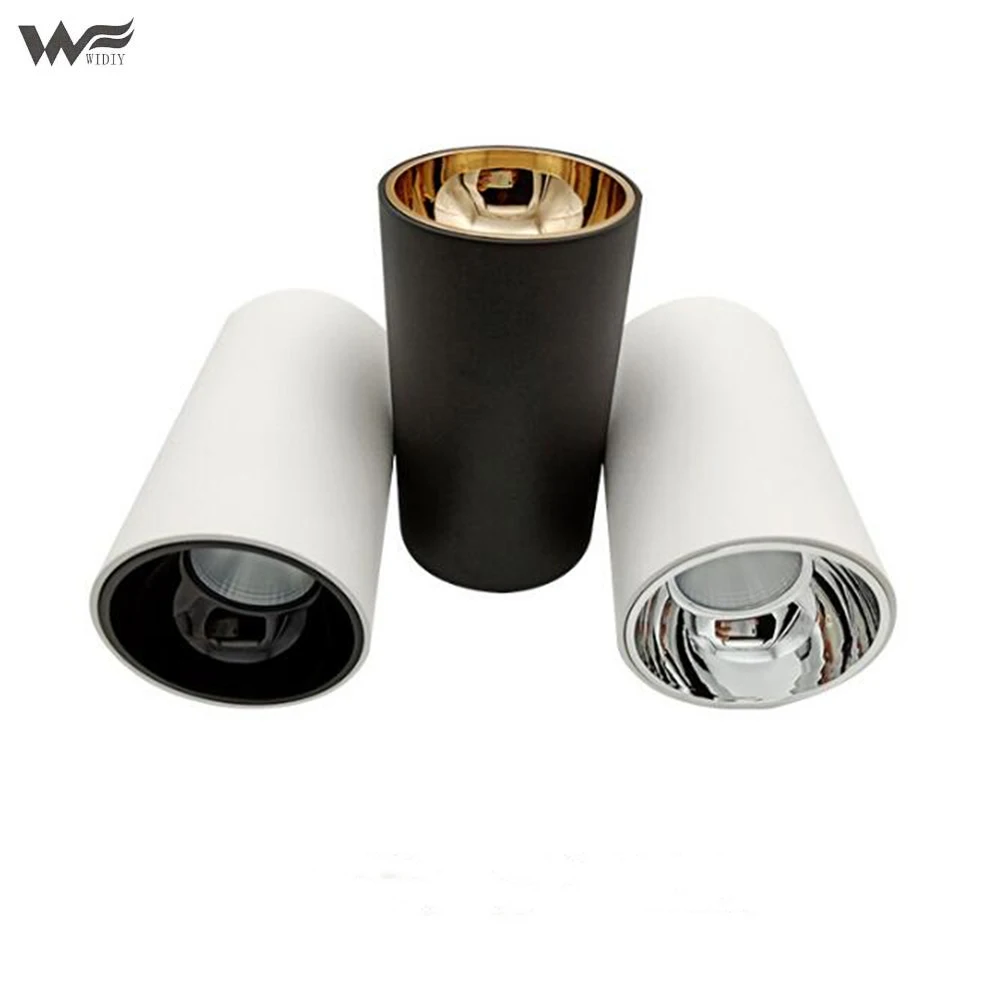

Spotlight COB Ceiling Ceiling Light Free Opening Light Spotlight Round 5W/20W/10W/15W Golden Spotlight Wall Light