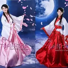 Китайская династия Хань одежда принцесса фея шоу косплей платье халат костюм один размер