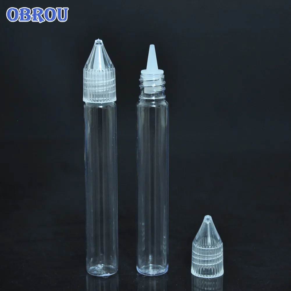 

5pcs 15ml Uni bottle corn E Liquid Plastic Bottle With Wide mouth Empty Pen Style