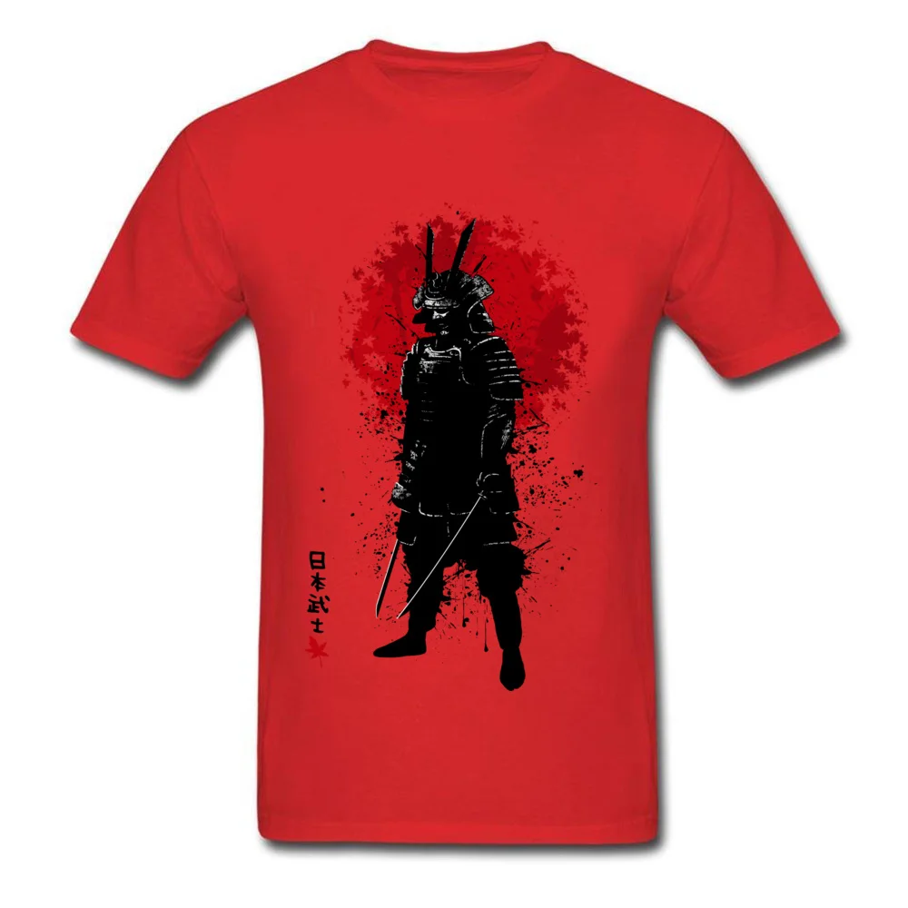  Boy Top T-shirts Samurai ink Personalized Tops Shirt Pure Cotton O-Neck Short Sleeve Hip hop Tees Thanksgiving Day Samurai ink red