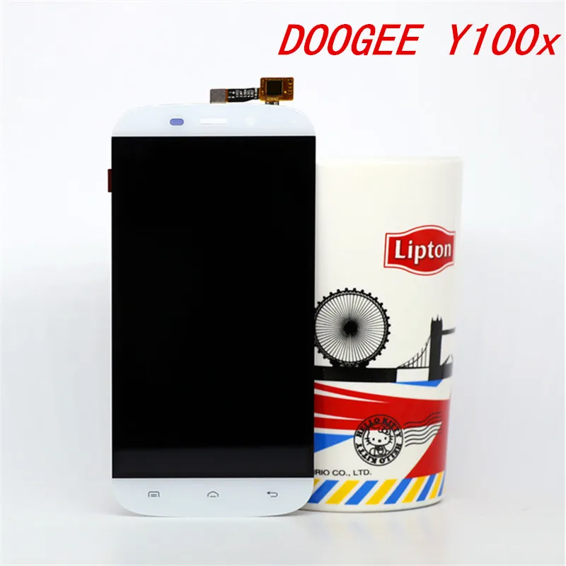Doogee Y100X ЖК дисплей Дисплей и Сенсорный экран сборки Ремонт Часть 5.0 дюймов