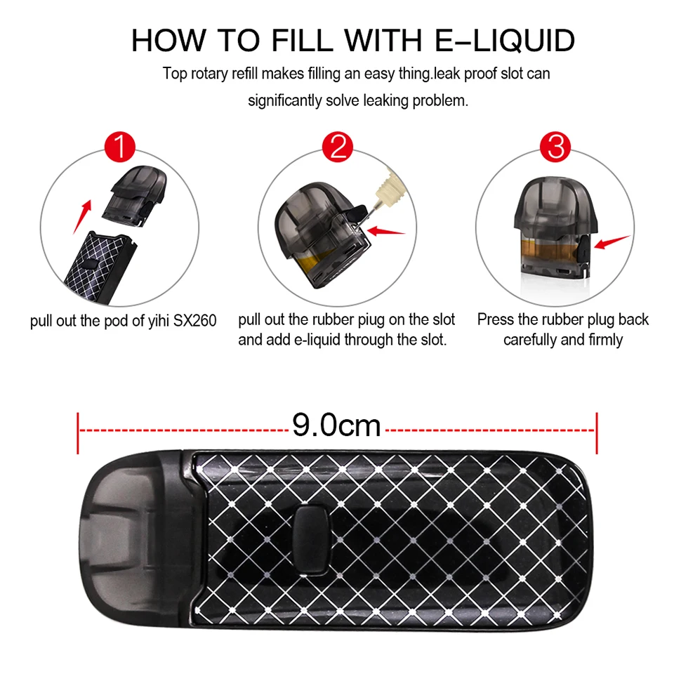 Vape ручка набор оригинальный VEEAPE VONE YIHI SX260 Pod Комплект Испаритель 1200 мАч стартовый
