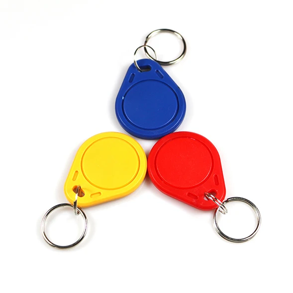 125khz Induction ID Card Entry Access Tag Token Keychain Keyfob 100 Packs